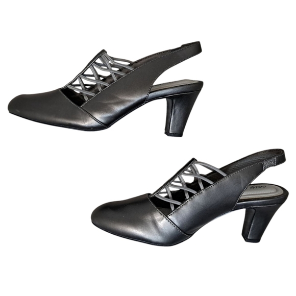 Women's Easy Street Berry Slingback Heels Size 8.5M - Picture 11 of 16